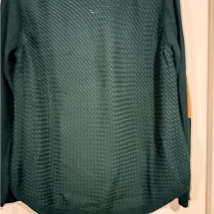 Lety & Me Dark Green Knit Sweater